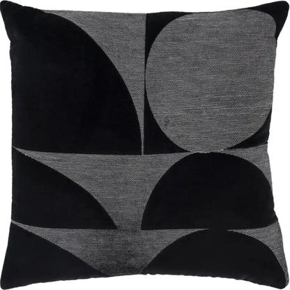 LOOMLAN Etta Tonal Throw Pillow Covers Down Insert