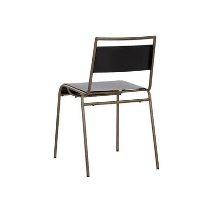 Euroa Stackable Outdoor Dining Chair - LOOMLAN - SUNPAN - Outdoor Dining Chairs