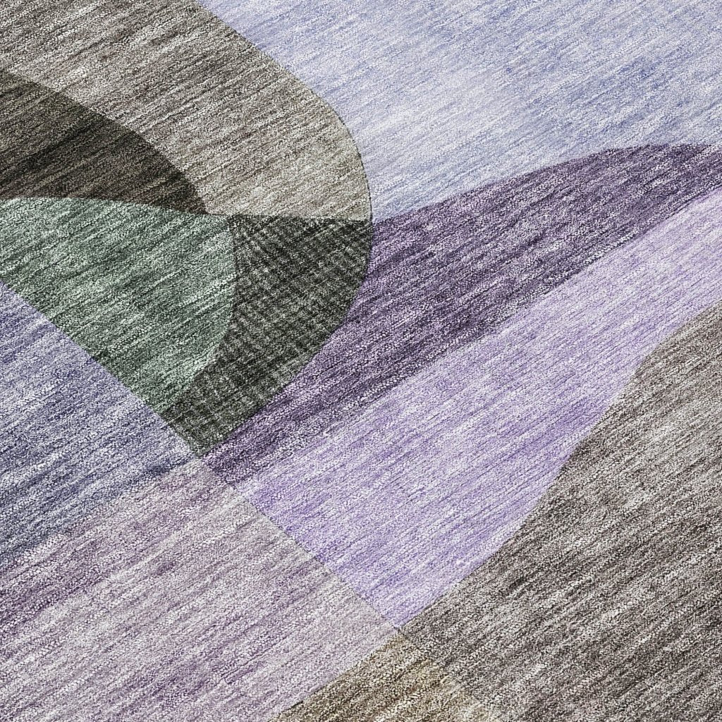 LOOMLAN Rugs Evan Olive Washable Indoor-Outdoor Rug