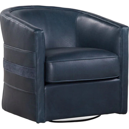 Everlea Leather Comfort Swivel Chair