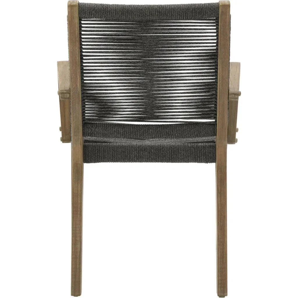 Explorer Oceans Dining Armchair 2PC Mixed Grey - LOOMLAN - Seasonal Living - Outdoor Dining Chairs