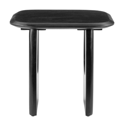 Arasan Wood Black Rectangular Accent Table