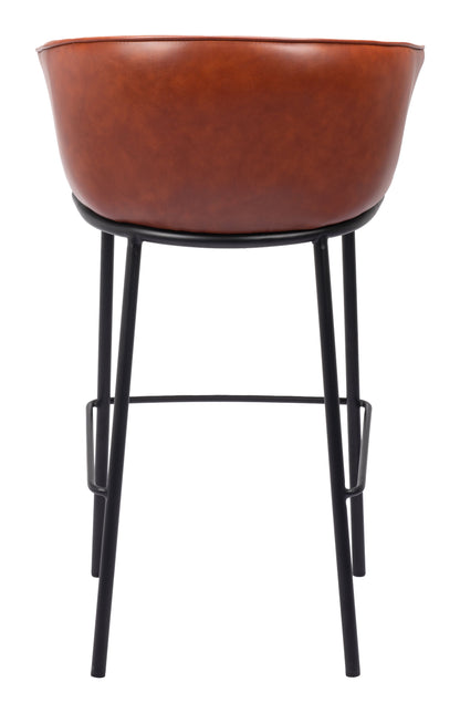 Garston Brown Barstool