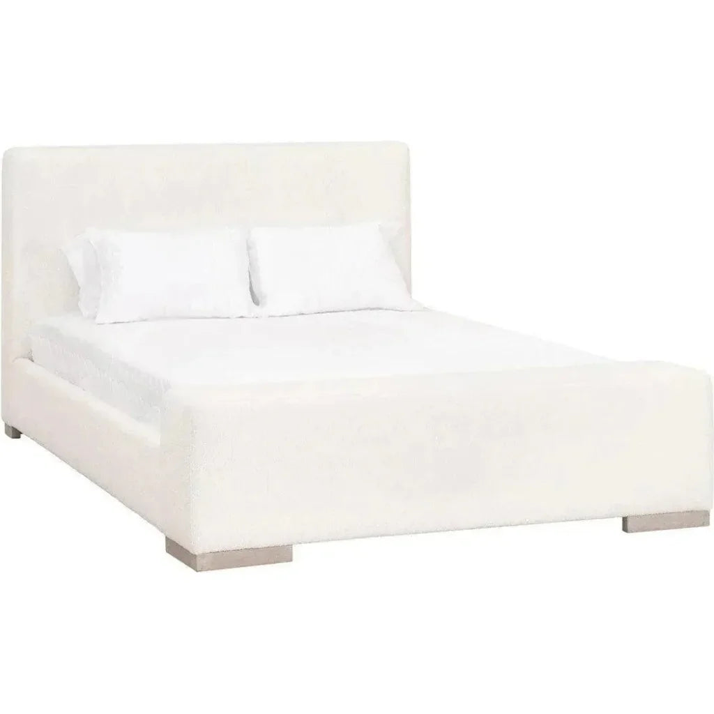Warren White Boucle Bed With Storage -- view 37
