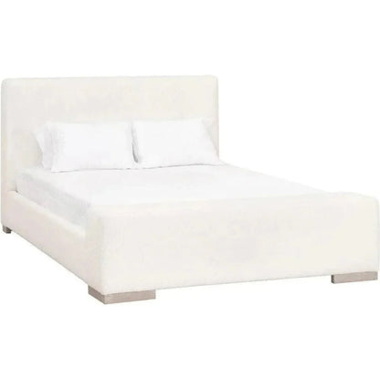 Warren White Boucle Bed With Storage -- view 37