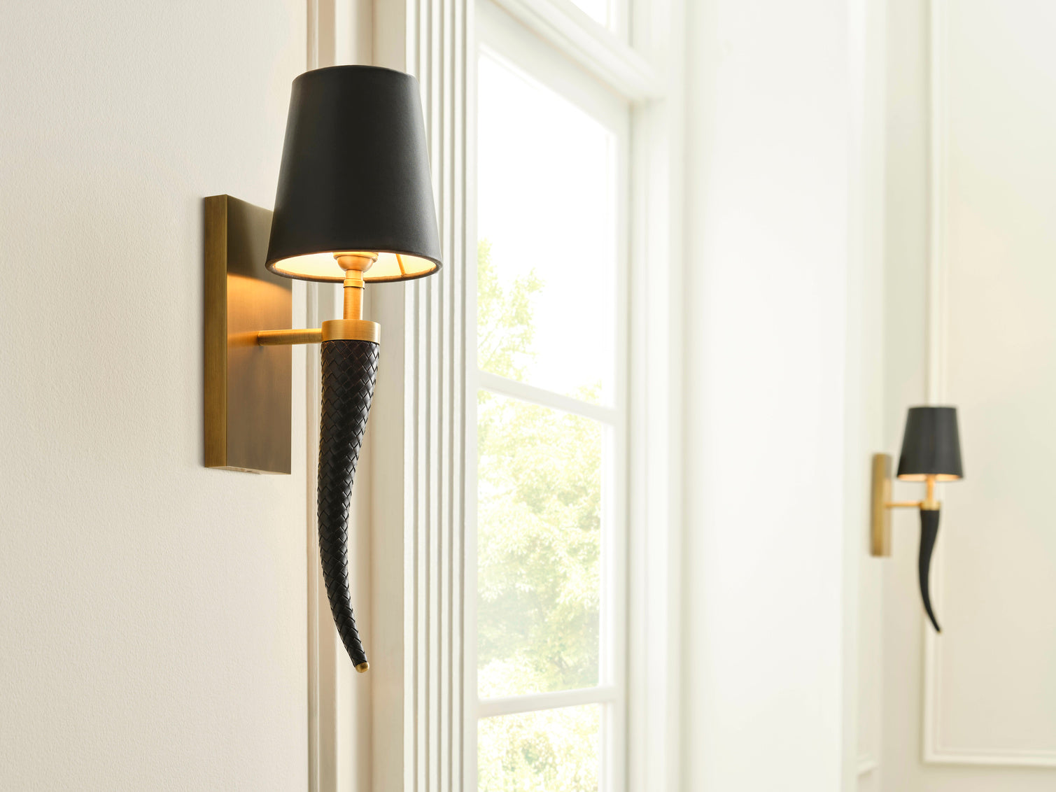 Wildwood Wexler Distinctive Design Brass Wall Sconce