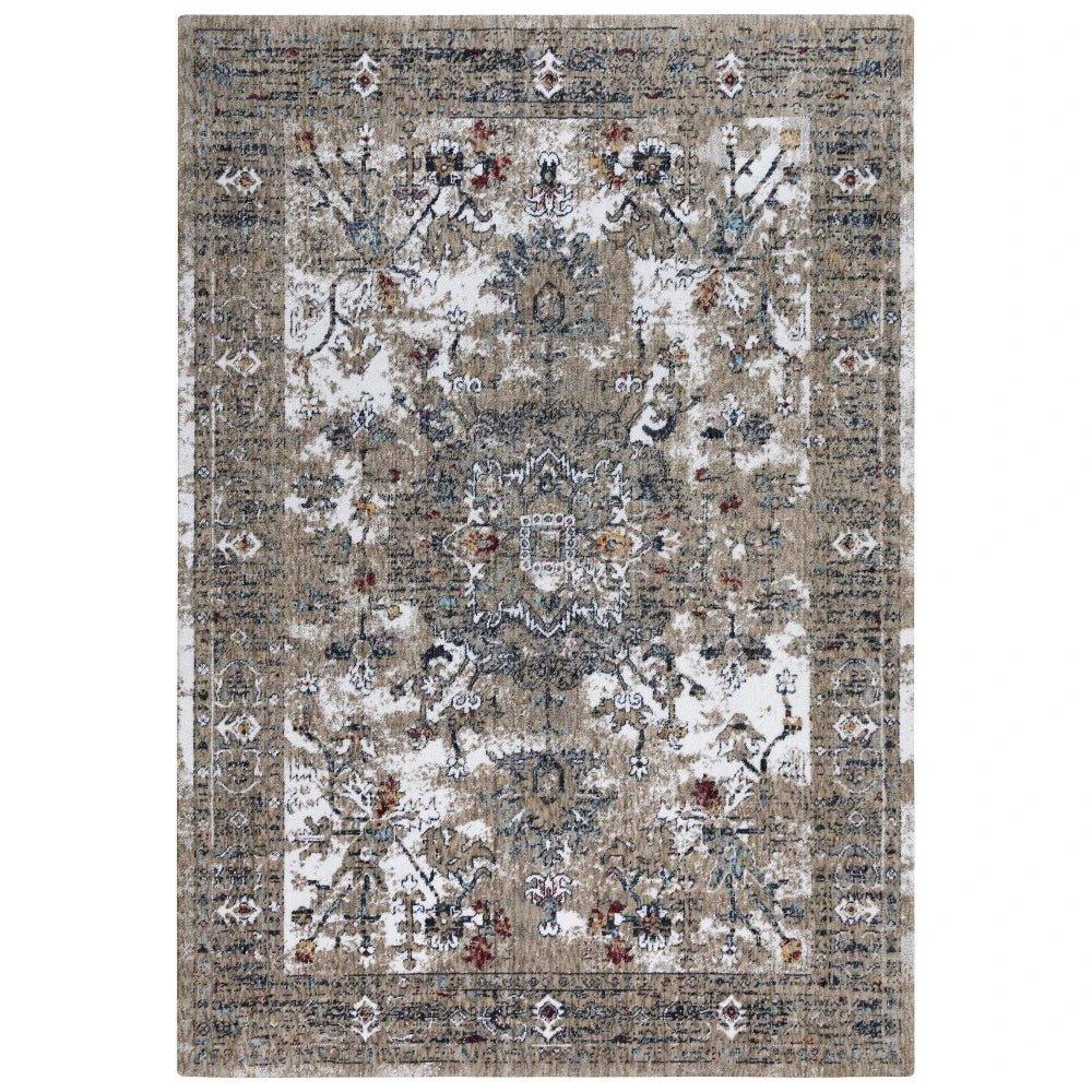 Both Abstract Blue Kitchen Hallway Runner Rug