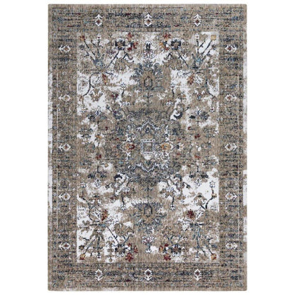 Both Abstract Blue Kitchen Hallway Runner Rug