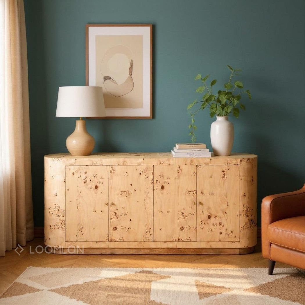 Avandrae Four Doors Wood Sideboard -- view 3