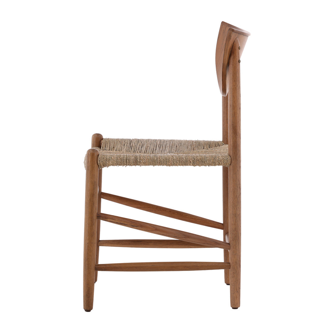 Furniture Classics Simpson Handwoven Seagrass Seat Side Chair 2PC
