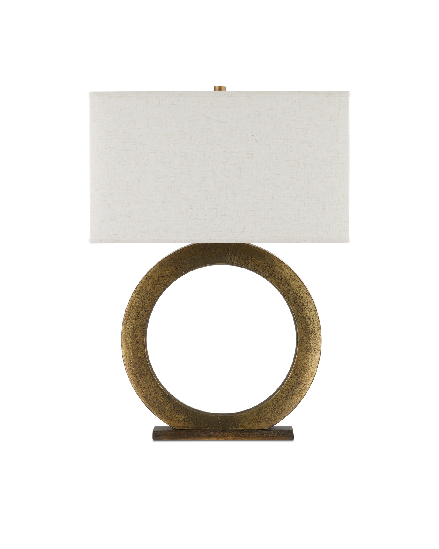 Cercle Aluminum Gold Table Lamp