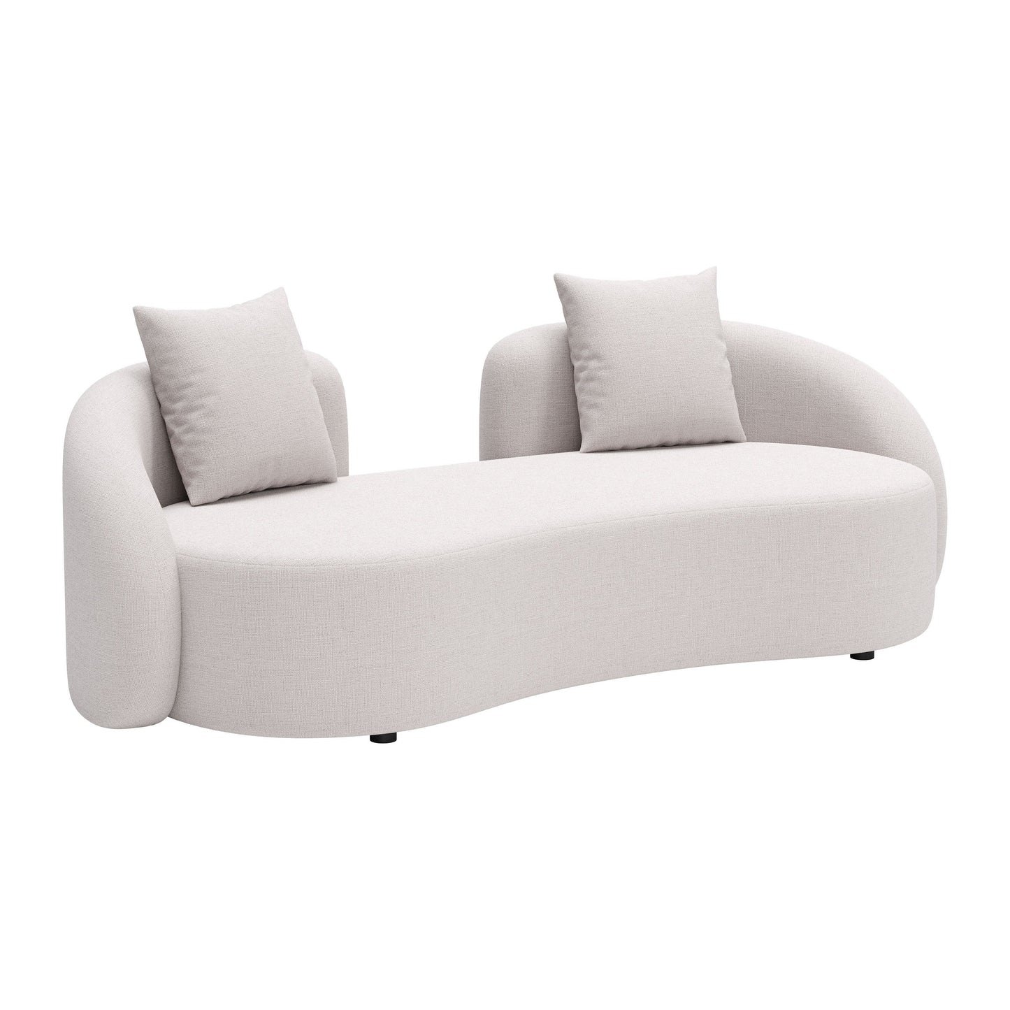 Sunny Isles Beige Loveseat