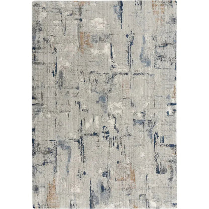 Audi Abstract Gray/ Multi Large Area Rugs - LOOMLAN - LOOMLAN - Area Rugs