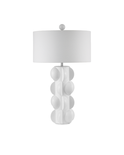 Salizzole Composite White Table Lamp