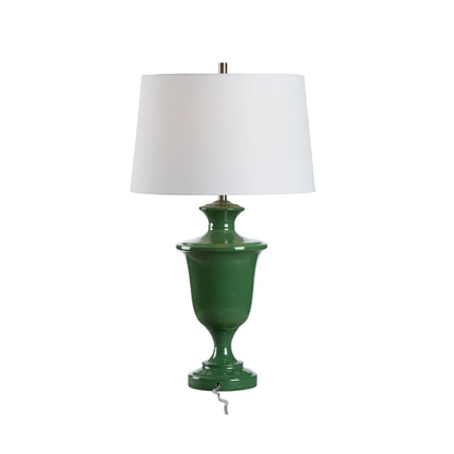 Chelsea House Kilnbourne Green Ceramic Table Lamp