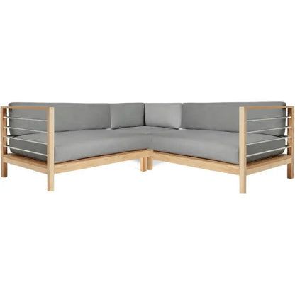 SoHo 7PC Outdoor Sectional Deep Set Sunbrella -- view 11