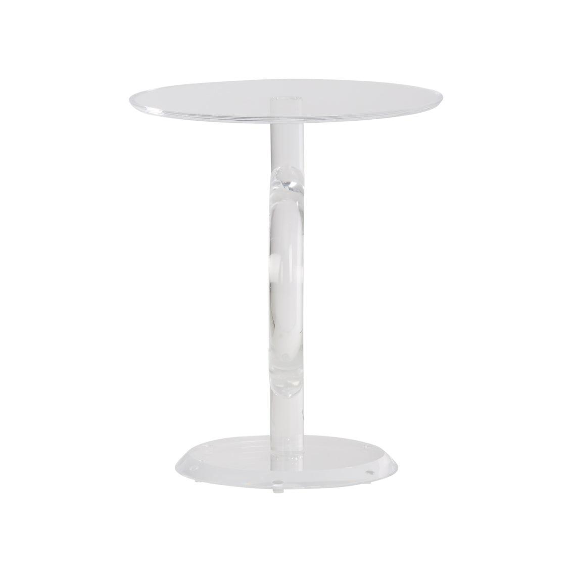 Chelsea House Chicago Acrylic Round Side Table