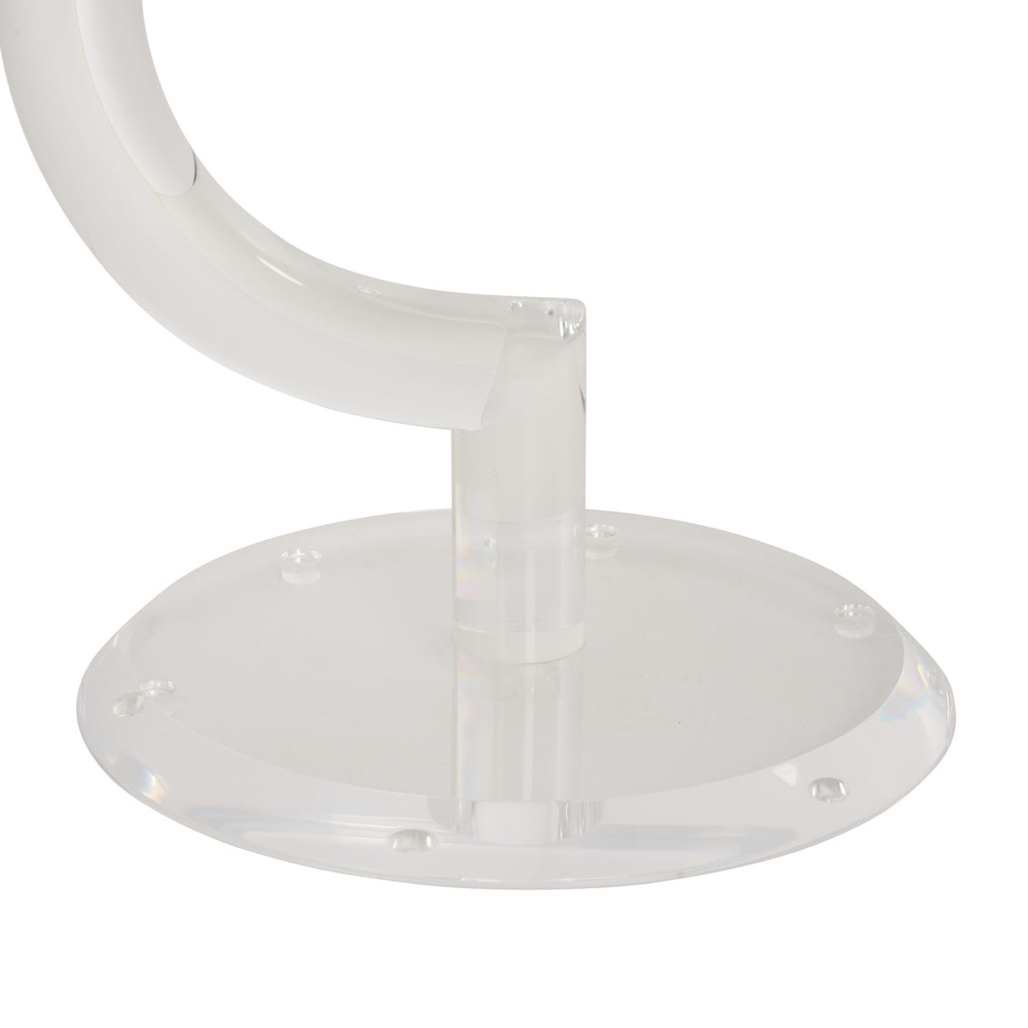 Chelsea House Chicago Acrylic Round Side Table