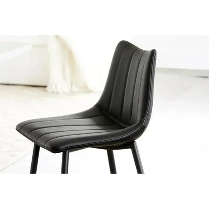 Counter Stool Black Set Black Contemporary -- view 4