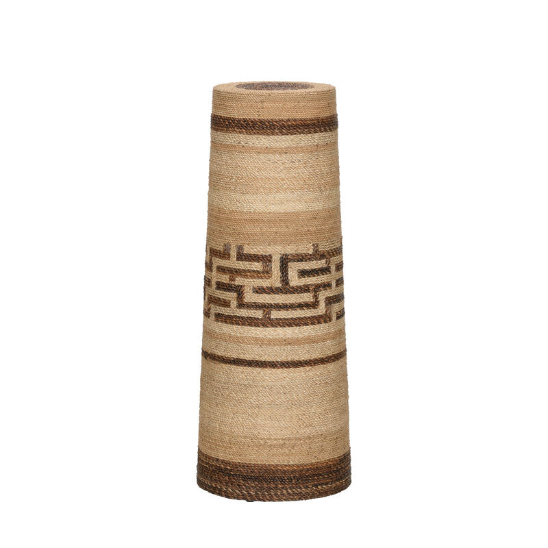 Wildwood Calusa Abaca Rope Warpped Wooden Pedestal