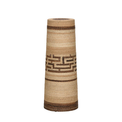 Wildwood Calusa Abaca Rope Warpped Wooden Pedestal