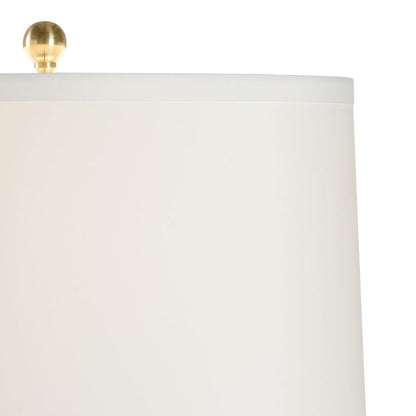 Chelsea House Classic White Round Shade Table Lamp