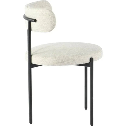 Cleo Performance Fabric Armless Dining Chair 2PC -- view 13