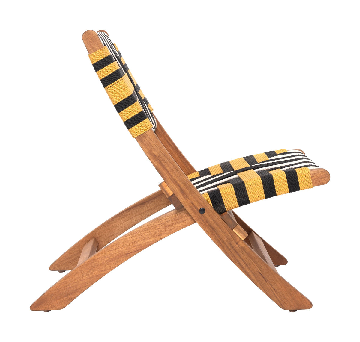 Zuo Modern Sunbeam Wood Multicolor Lounge Chair