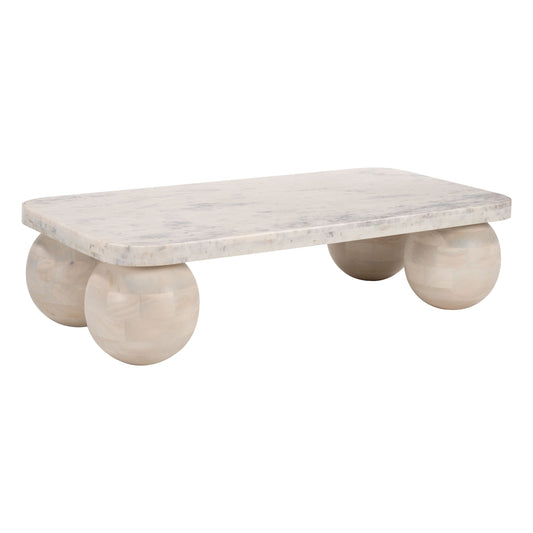 Camakat Natural Rectangular Coffee Table