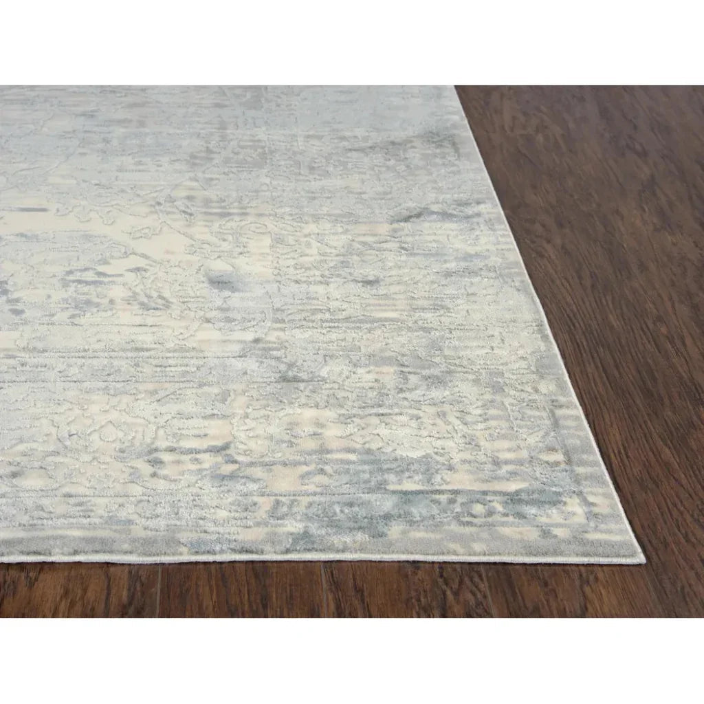 Bosk Vine Gray Kitchen Hallway Runner Rug -- gray