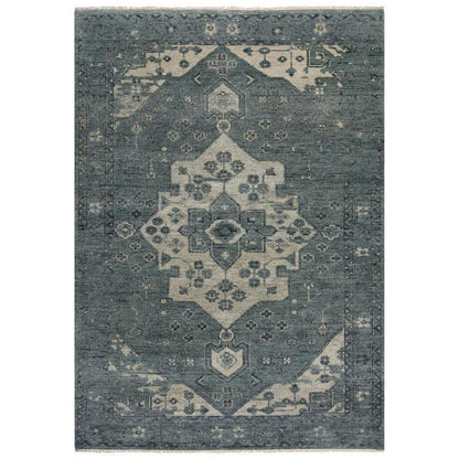 Agio Medallion Dark Blue Large Area Rugs