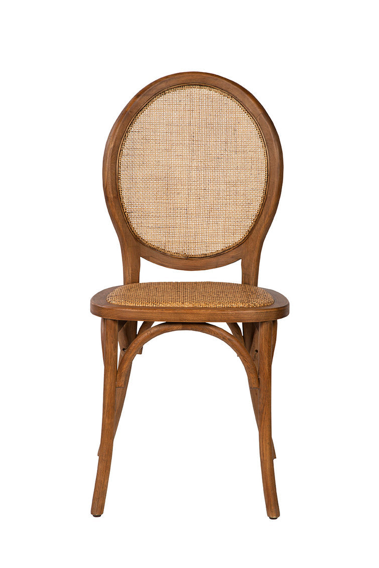 Furniture Classics Tansey Wooden Brown Side Chair 2PC