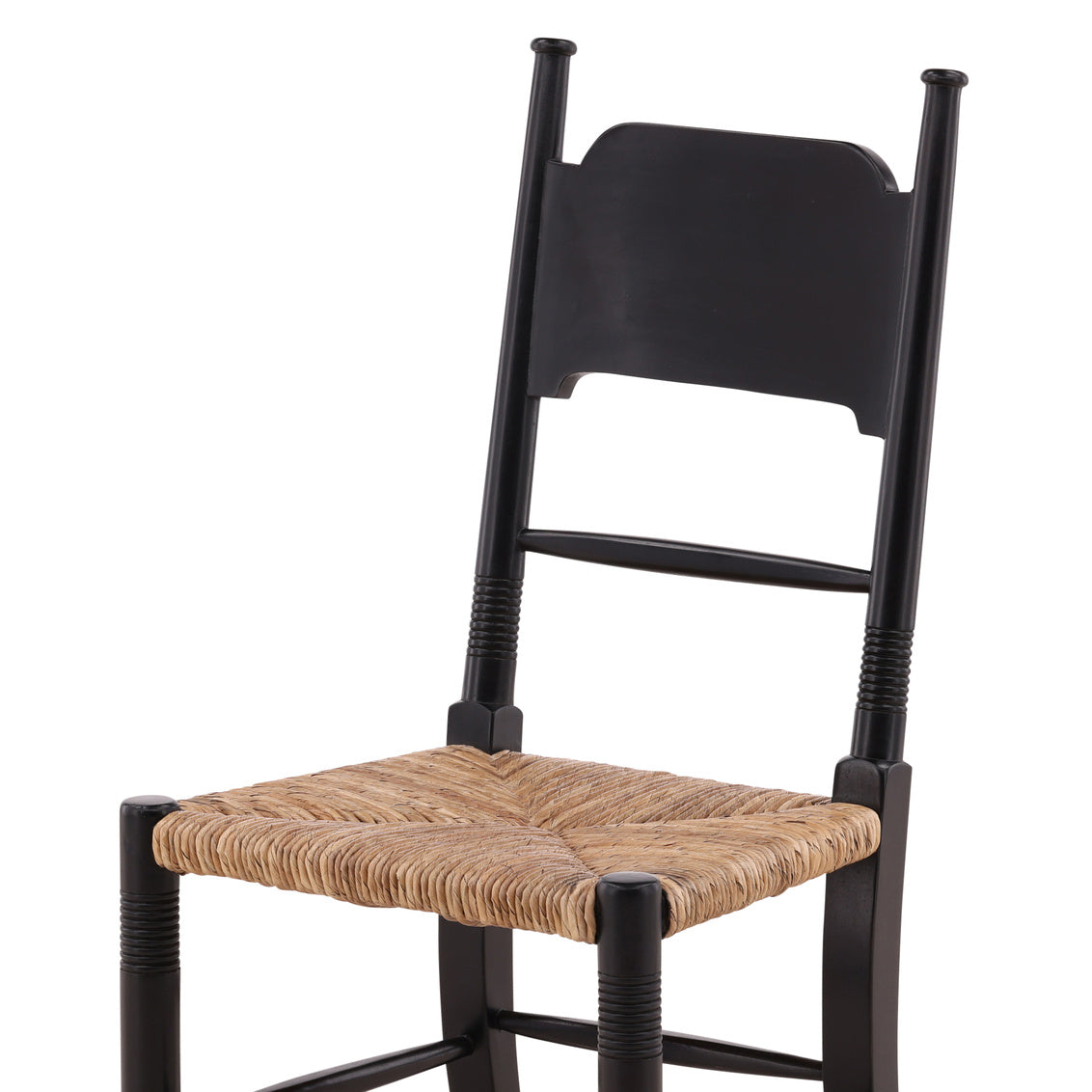 Furniture Classics Strickland Hand Woven Rush Seat Side Chair 2PC