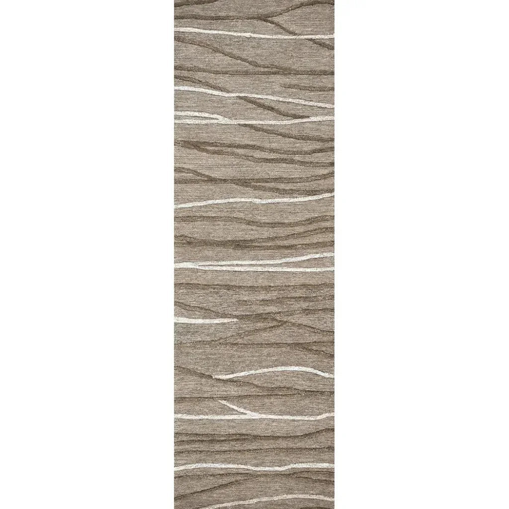 Boot Lines Beige Large Area Rugs For Living Room - LOOMLAN - LOOMLAN - Area Rugs