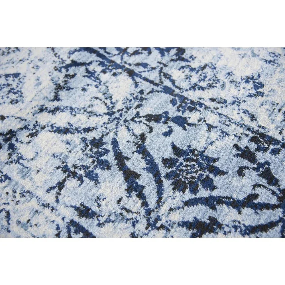 Dori Patch Work White Kitchen Hallway Runner Rug - LOOMLAN - LOOMLAN - Area Rugs
