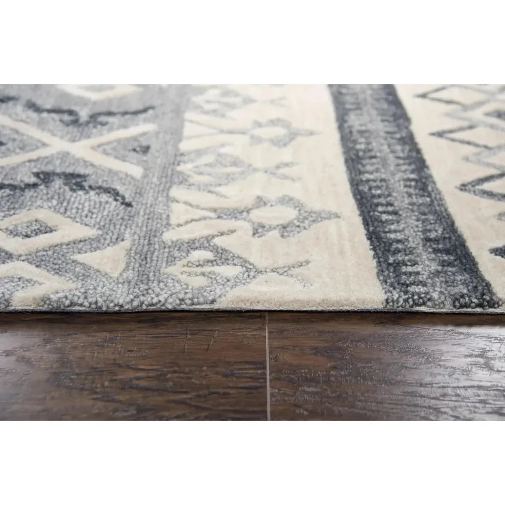 Carr Tribal Motif Natural Large Area Rugs - LOOMLAN - LOOMLAN - Area Rugs