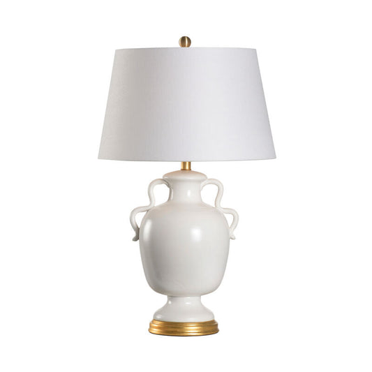 Wildwood Claire Ceramic Gold Leaf Base Table Lamp