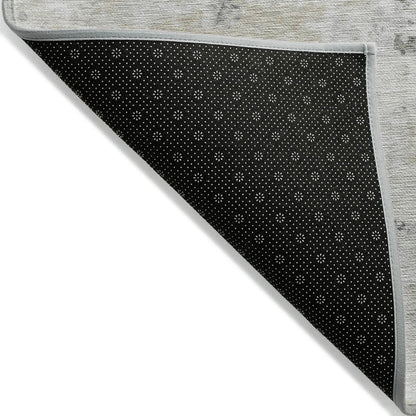 Jaelaris Ivory Washable Indoor-Outdoor Rug