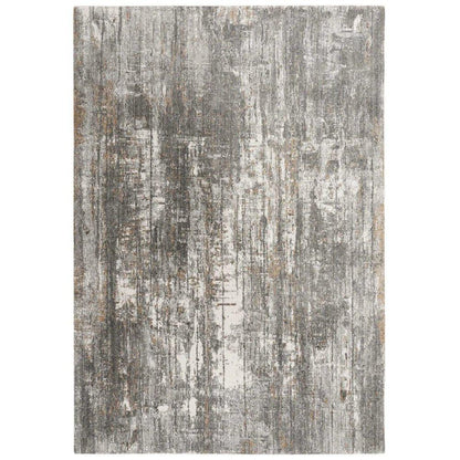 Alke Abstract Gray Large Area Rugs For Living Room