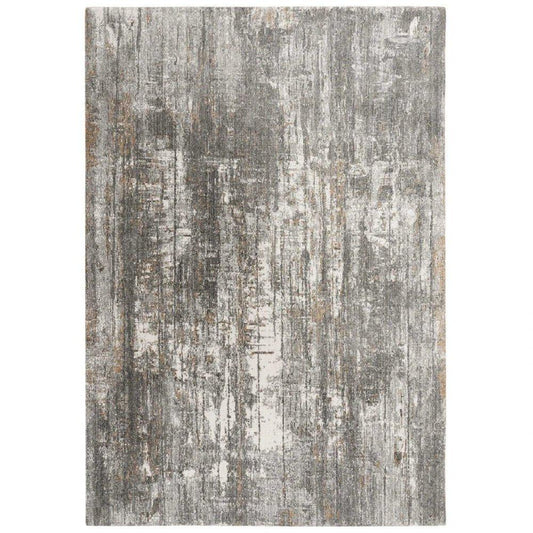 LOOMLAN Alke Abstract Gray Large Area Rugs