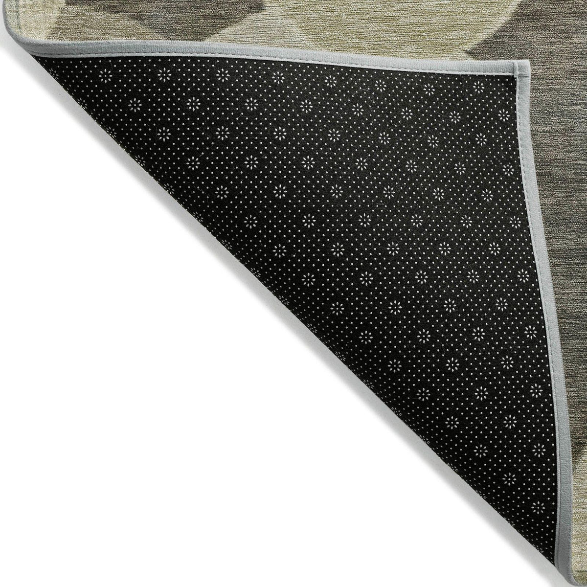 Jaelanor Brown Washable Indoor-Outdoor Rug
