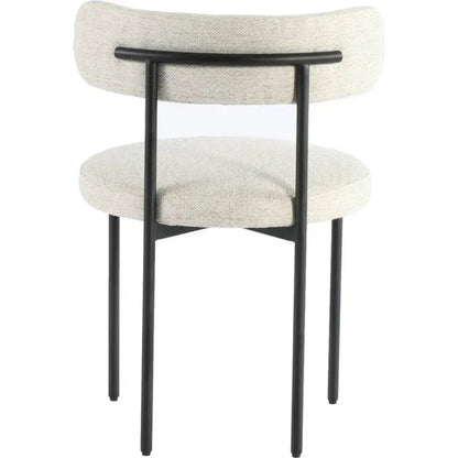 Cleo Performance Fabric Armless Dining Chair 2PC -- view 12