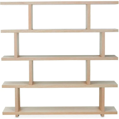 Miri Veneer Light Brown Shelf 5 Levels of Space -- view 2