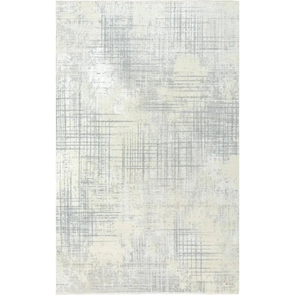 Dita Abstract Cream Large Area Rugs For Living Room
