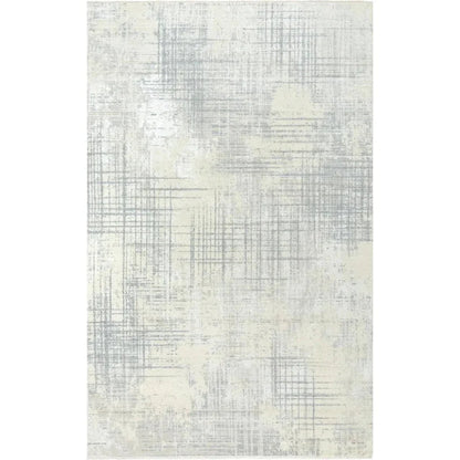 Dita Abstract Cream Large Area Rugs For Living Room