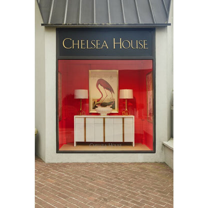 Corinth Gold Geometric Design Table Lamp