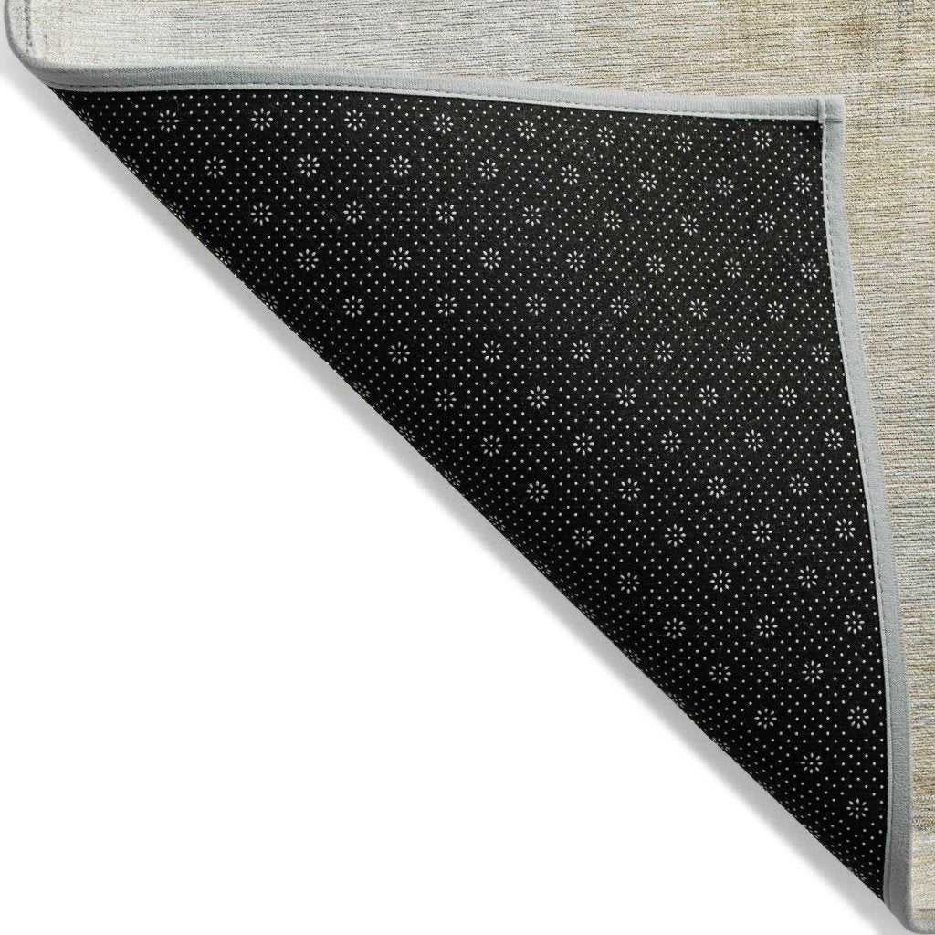 LOOMLAN Rugs Fayra Ivory Washable Indoor-Outdoor Rug