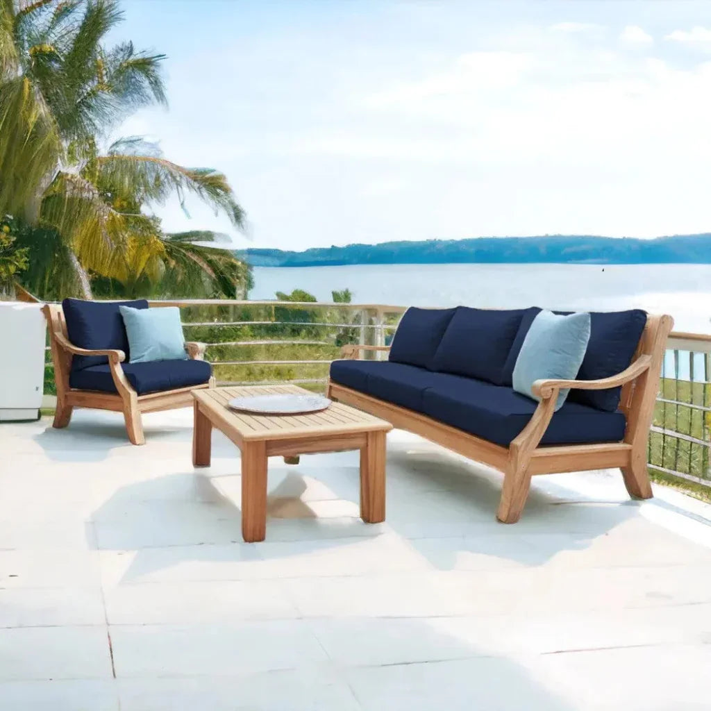 Sonoma 4PC Outdoor Patio Deep Set Sunbrella -- view 13