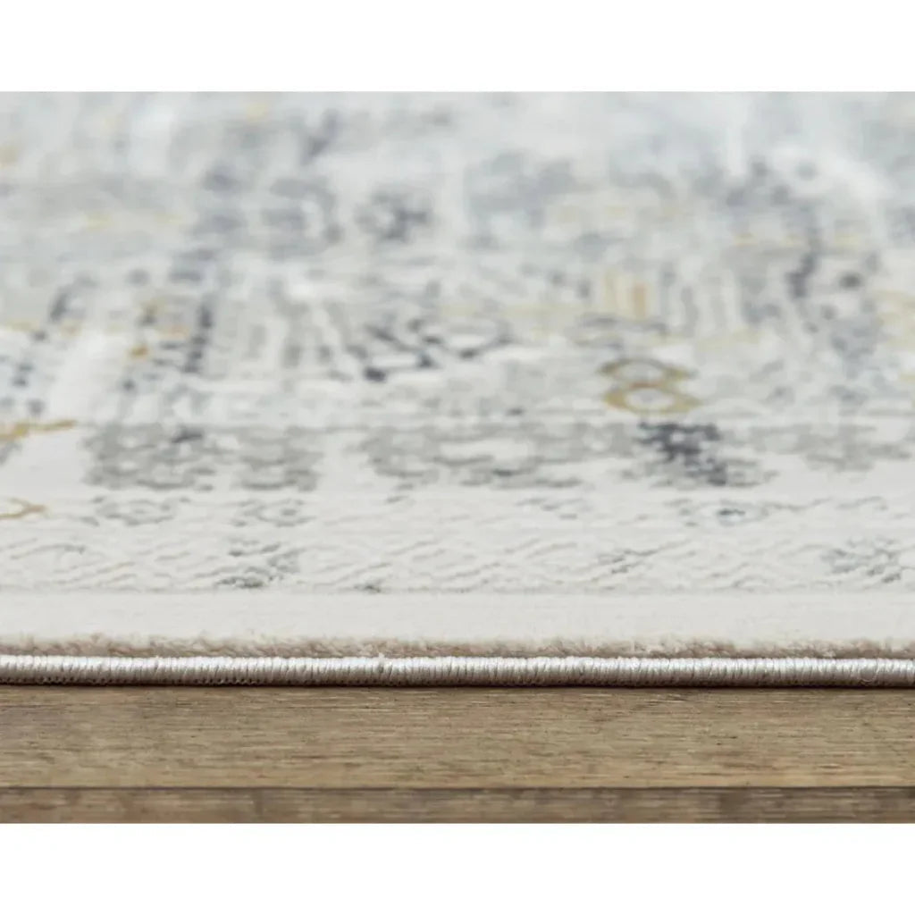Dite Diamond Gray Kitchen Hallway Runner Rug - LOOMLAN - LOOMLAN - Area Rugs