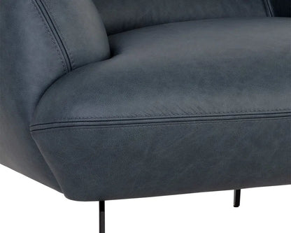 Armani Leather Upholstered Armchair